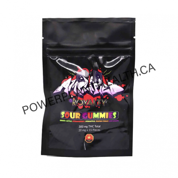 Royalty Rosin Amplified THC Sour Gummy - Power Plant Health