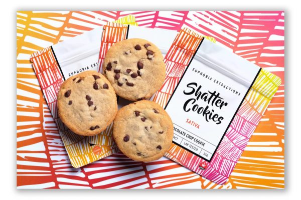Euphoria Extractions Shatter Cookies Sativa - Power Plant Health