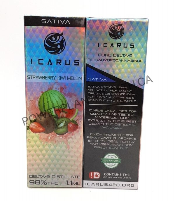 Icarus 1.1ml Vape Pens Strawberry Kiwi Melon - Power Plant Health