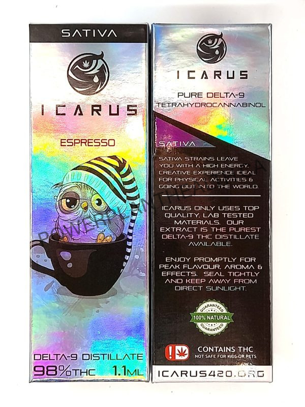 Icarus420 Vape Espresso Sativa - Power Plant Health