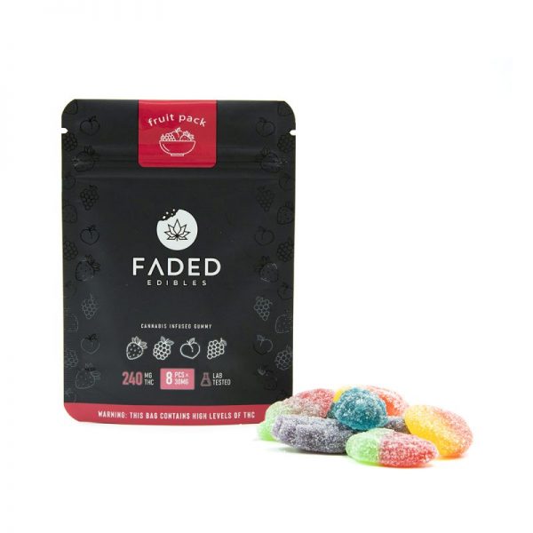 FADED Edibles Fruit Pack 240mg - Power Plant Health