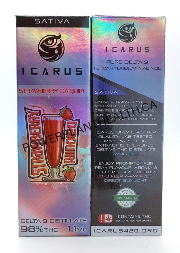 Icarus 1.1ml Vape Pens Strawberry Daiquiri - Power Plant Health