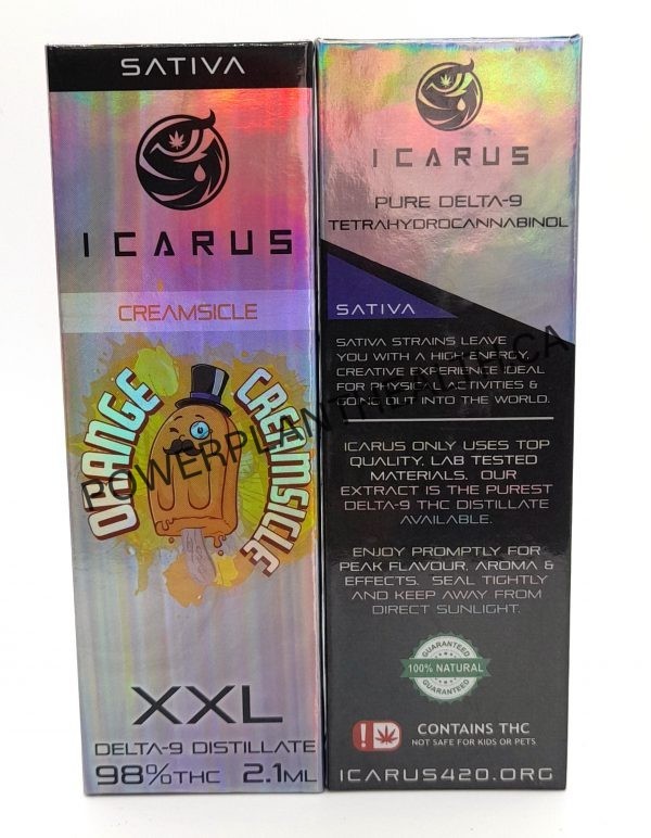 Icarus 2.1ml Vape Pens Orange Creamsicle - Power Plant Health