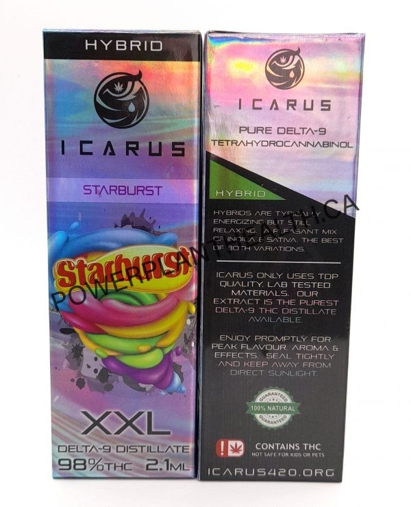 Icarus 2.1ml Vape Pens Starburst - Power Plant Health