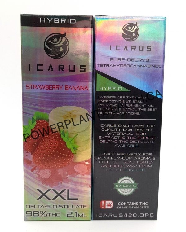 Icarus 2.1ml Vape Pens Strawberry Banana - Power Plant Health