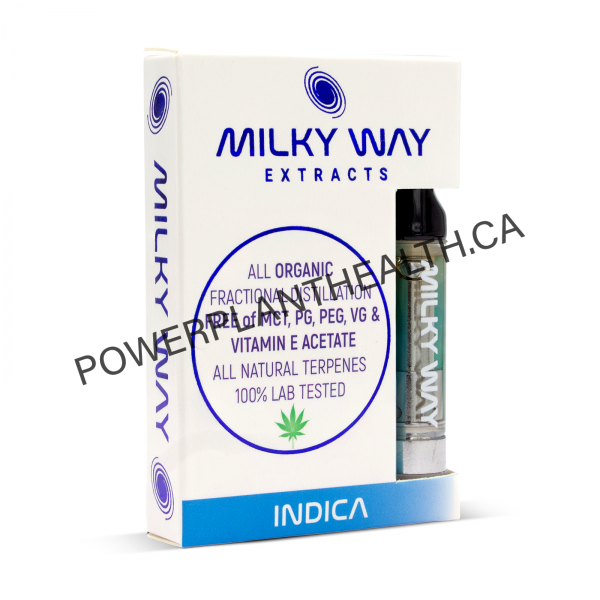Milky Way Extracts 1g Distillate Cartridges Indica 1 - Power Plant Health