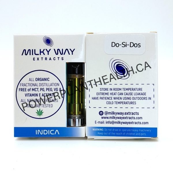 Milky Way Extracts 1g Distillate Cartridges Indica Do Si Dos 1 - Power Plant Health