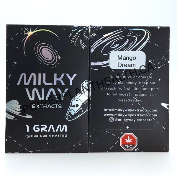 Milky Way Extracts 1g Premium Shatter Mango Dream 1 - Power Plant Health