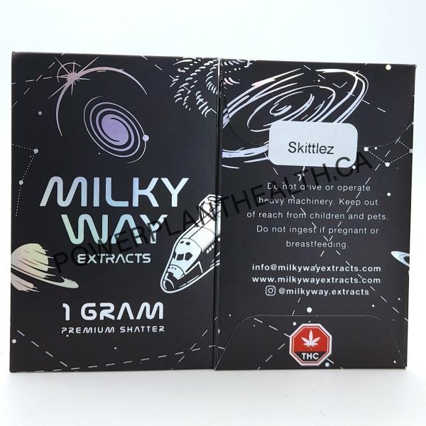 Milky Way Extracts 1g Premium Shatter Skittlez 1 - Power Plant Health