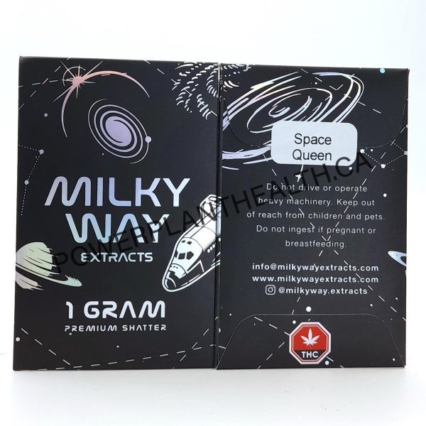 Milky Way Extracts 1g Premium Shatter Space Queen 1 - Power Plant Health