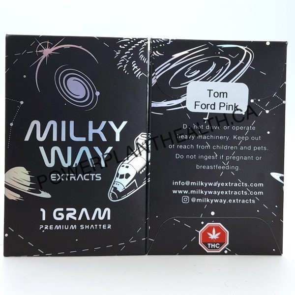 Milky Way Extracts 1g Premium Shatter Tom Ford Pink 1 - Power Plant Health