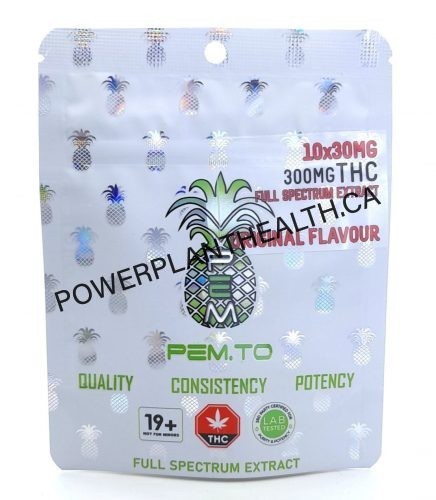 Pineapple Express Meds 300mg THC Infused Gummy - Power Plant Health