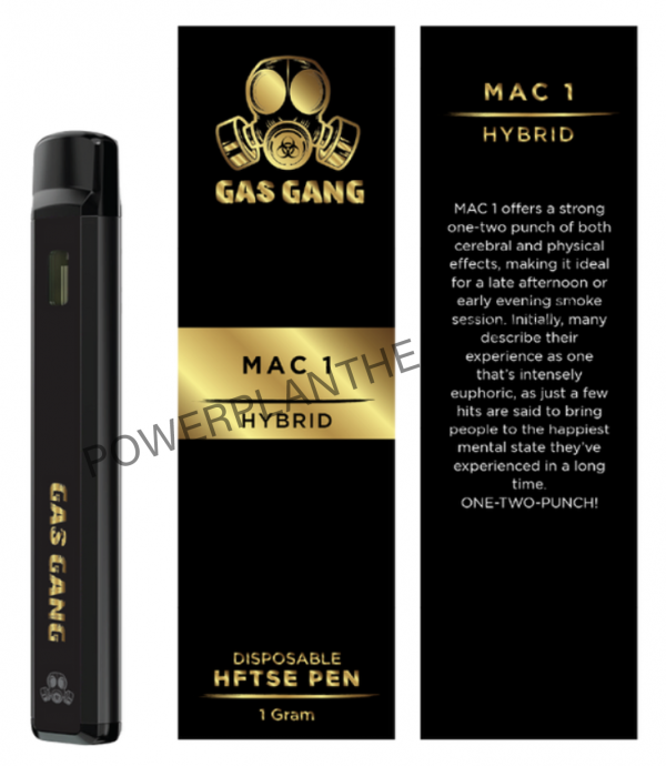 Gas Gang Disposable HFTSE Pen Mac 1 Hybrid - Power Plant Health