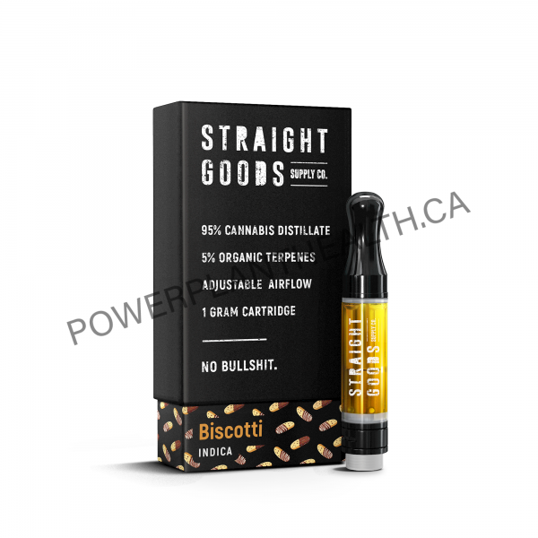 Lighthouse Distributions Straight Goods Carts Biscotti Indica - Power Plant Health