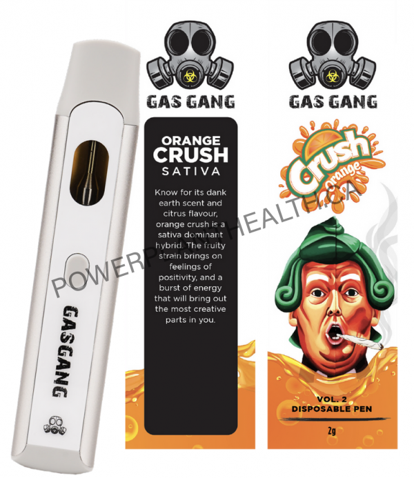 Gas Gang 2g Disposable Pen Orange Crush Sativa - Power Plant Health