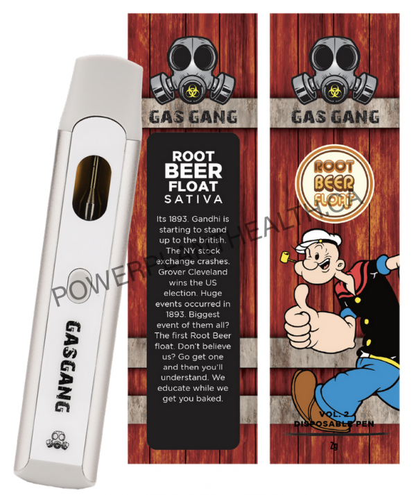 Gas Gang 2g Disposable Pen Root Beer Float Sativa - Power Plant Health