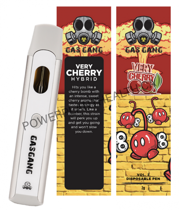 Gas Gang 2g Disposable Pen Very Cherry Hybrid - Power Plant Health