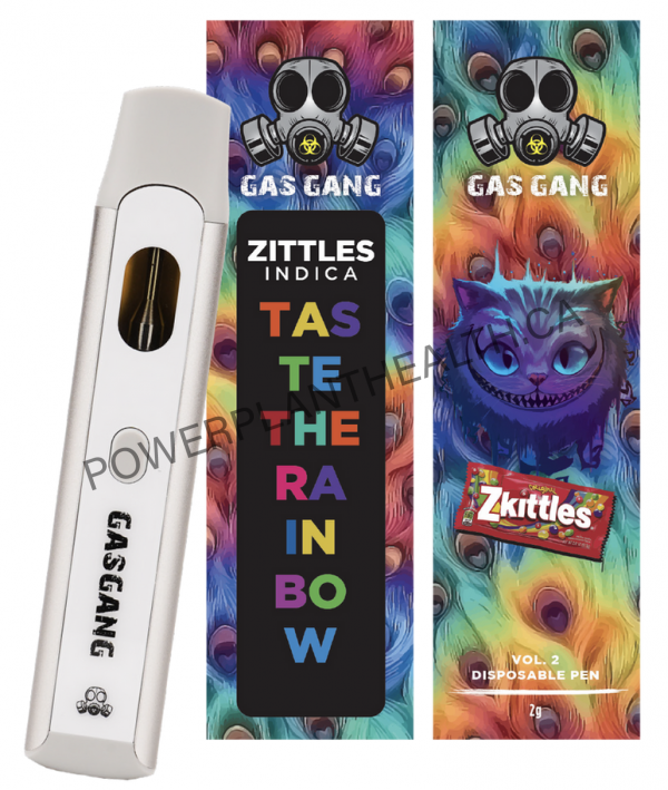 Gas Gang 2g Disposable Pen Zkittles Indica - Power Plant Health