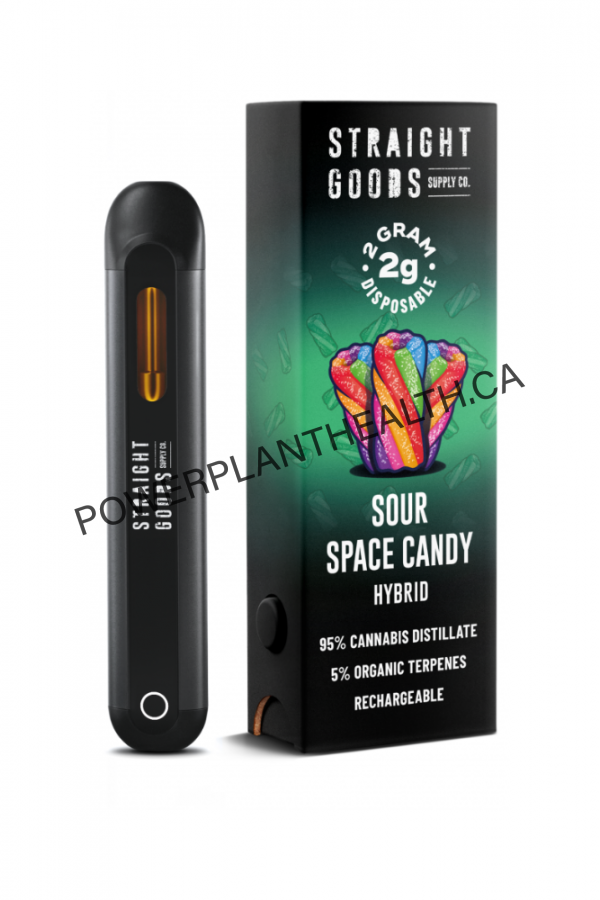 Straight Goods 2g Vape Pen Sour Space Candy Hybrid - Power Plant Health