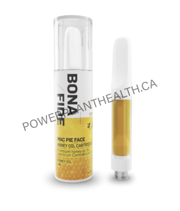 Bonafide Honey Oil Cartridge Mac Pie Face Hybrid - Power Plant Health