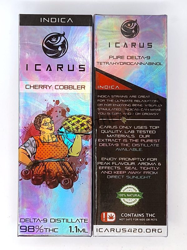 Icarus420 1.1g Vape Cherry Cobbler Indica - Power Plant Health