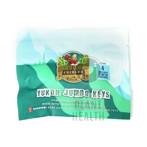 CDN THC Gummy Yukon Jumbo Keys Indica Hybrid - Power Plant Health