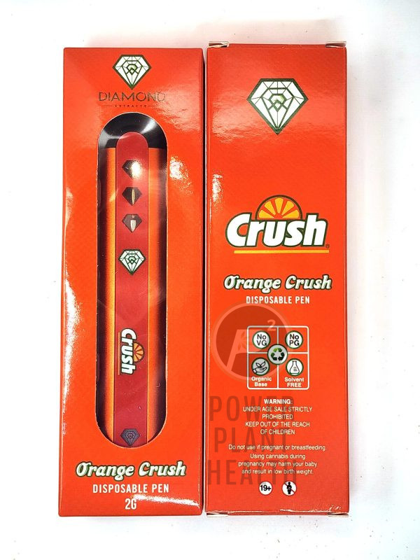 Diamond Extracts 2g Vape Orange Crush Hybrid - Power Plant Health