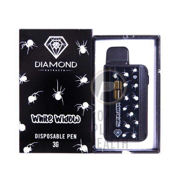 Diamond Extracts 3g Vape White Willow Indica - Power Plant Health