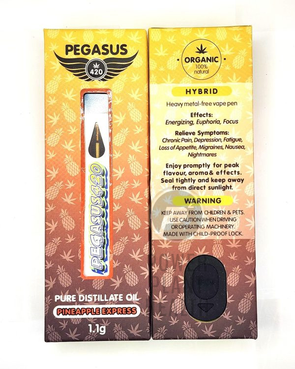 Pegasus420 1.1g Preheat Vape Pineapple Express Hybrid - Power Plant Health