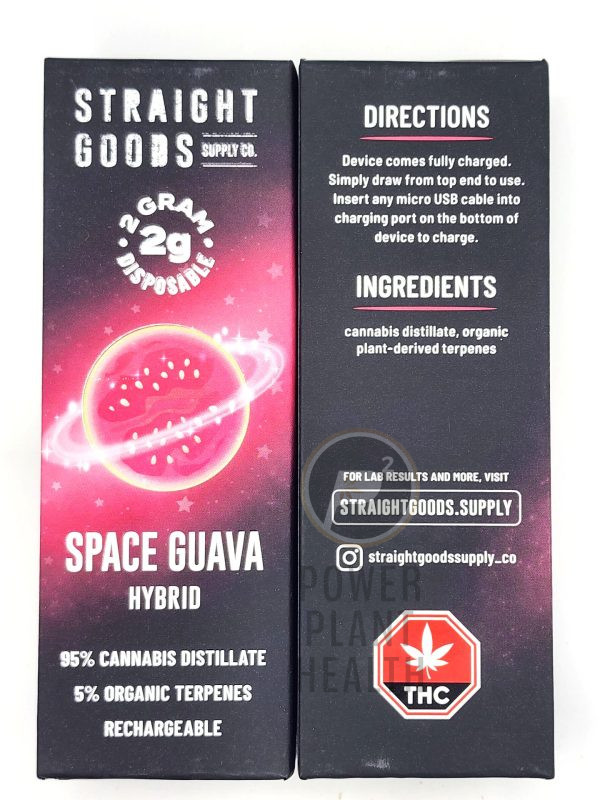 Straight Goods 2g Vape Space Guava Hybrid 1 - Power Plant Health