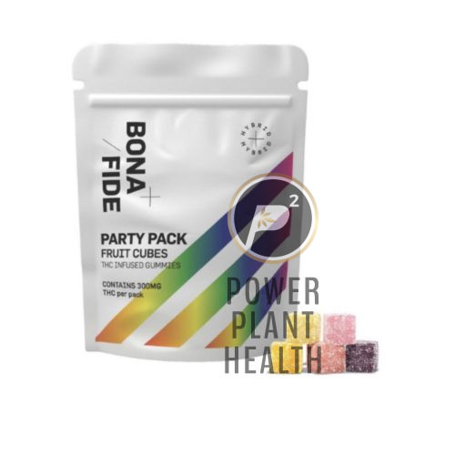 Bonafide 300mg Gummy Fruit Cubes Party Pack - Power Plant Health