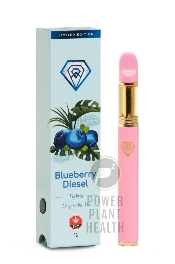 Diamond Concentrates 1g Limited Edition Vape Blueberry Diesel Hybrid - Power Plant Health