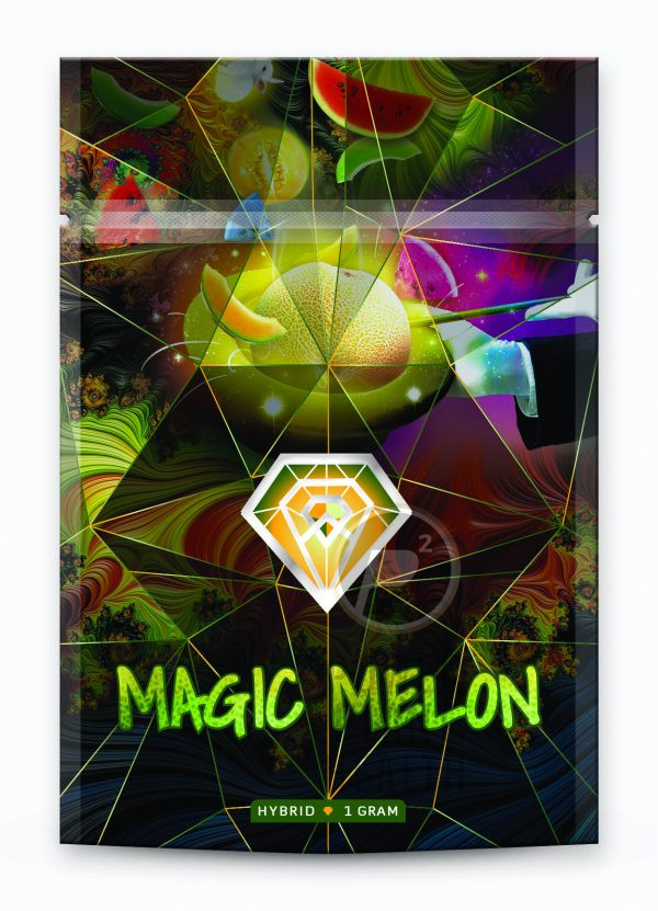 Diamond Concentrates 1g Premium Shatter Magic Melon Hybrid - Power Plant Health