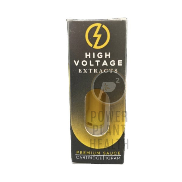 High Voltage Extracts 1g Sauce Cartridge - Power Plant Health