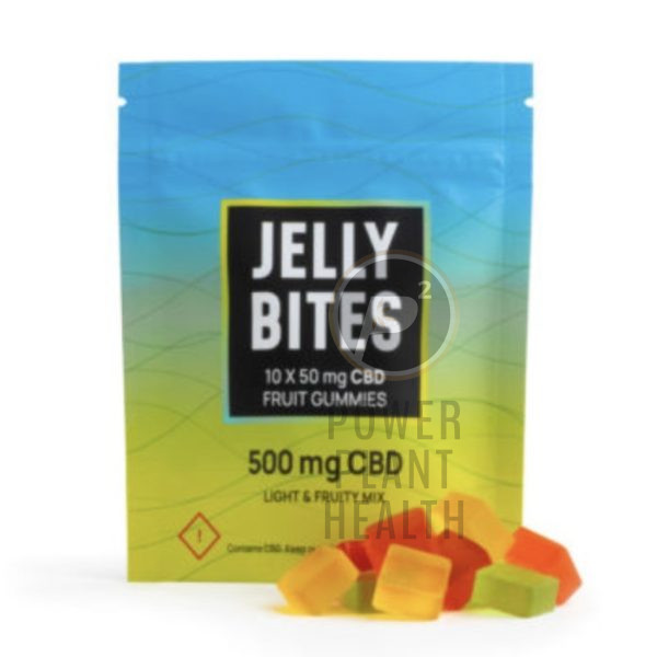 Twisted Extracts Jelly Bites Light Fruity Mix 500mg CBD - Power Plant Health