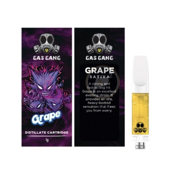 Gas Gang 1g Cartridge Grape Sativa - Power Plant Health