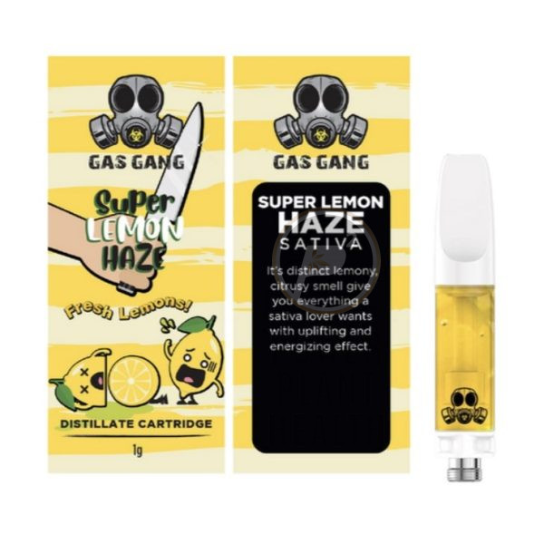 Gas Gang 1g Cartridge Super Lemon Haze Sativa - Power Plant Health