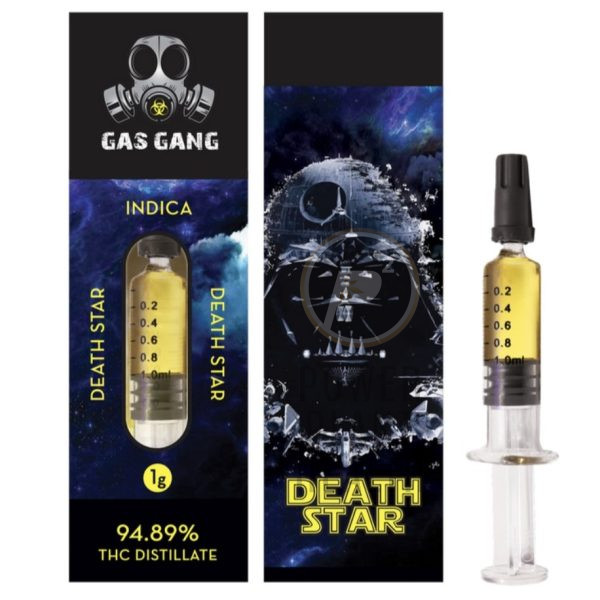 Gas Gang 1g Distillate Syringe Death Star Indica - Power Plant Health