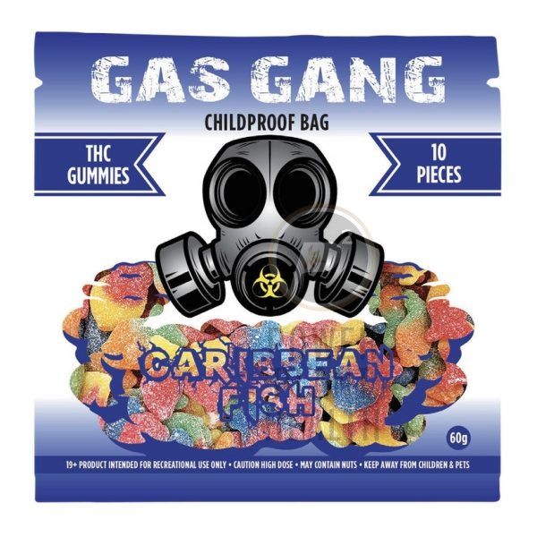 Gas Gang 500mg Gummy Caribbean Fish - Power Plant Health