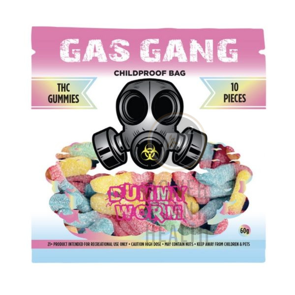 Gas Gang 500mg Gummy Dummy Worm - Power Plant Health