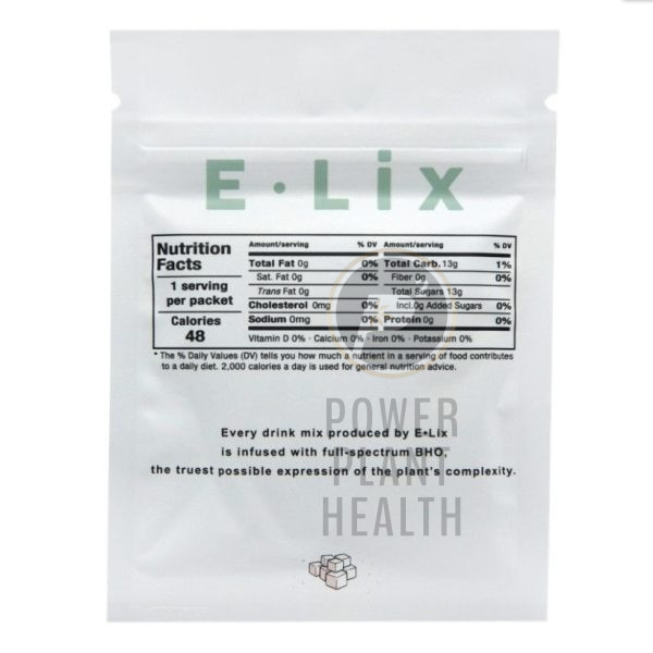 High Voltage Extracts E Lix Drink Mixes Sugar Back - Power Plant Health