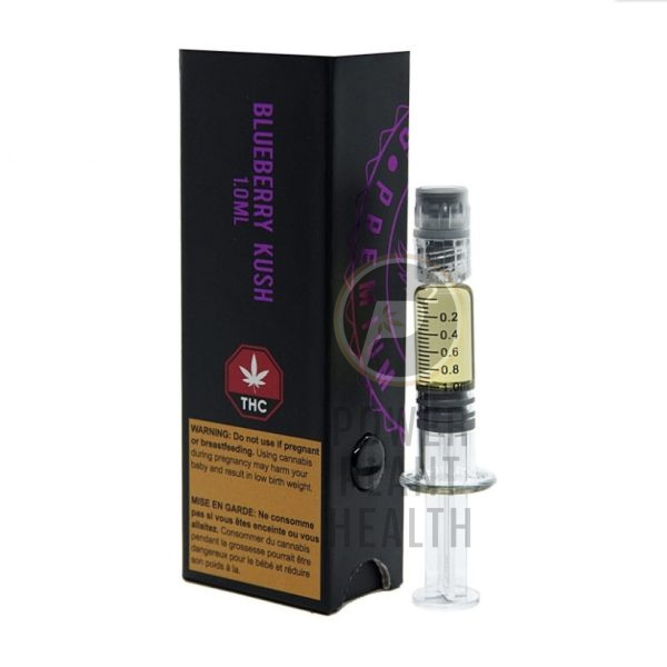 So High Extracts Premium Distillate Blueberry Kush Indica - Power Plant Health