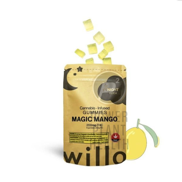 Willo THC Gummy Bubbly Magic Mango Indica - Power Plant Health