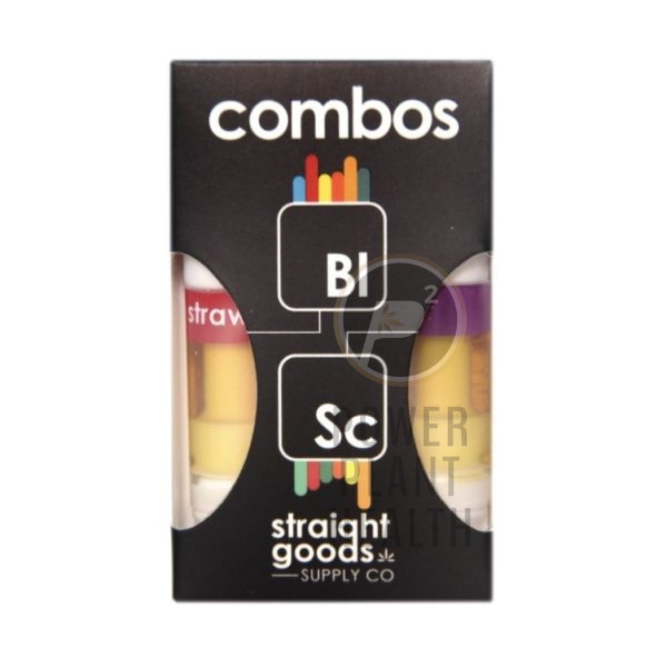 Straight Goods Supply Co. 2 in 1 Combo Carts Blue Lavender x Strawberry Cough - Power Plant Health