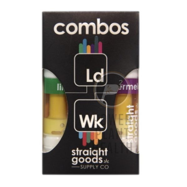 Straight Goods Supply Co. 2 in 1 Combo Carts Lilac Diesel x Watermelon Kush - Power Plant Health