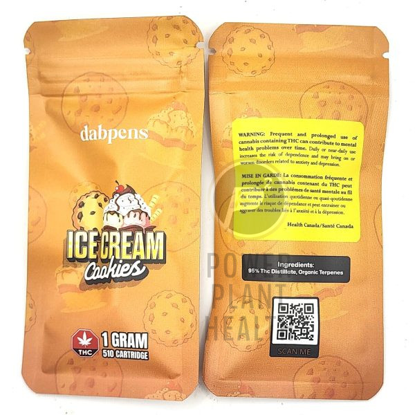 Dabpens Cart Ice Cream Cookies - Power Plant Health
