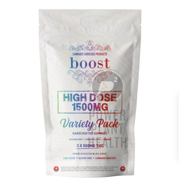 Boost THC High Dose Gummy Variety Pack - Power Plant Health